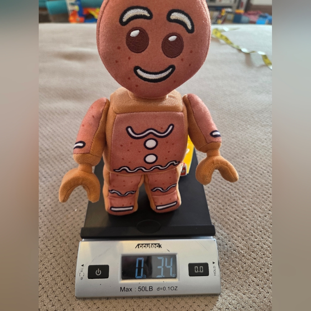 New Gingerbread Lego 9" Plush Collection 2025 172560LL Christmas 2025 Soft Toy - Picture 13 of 16